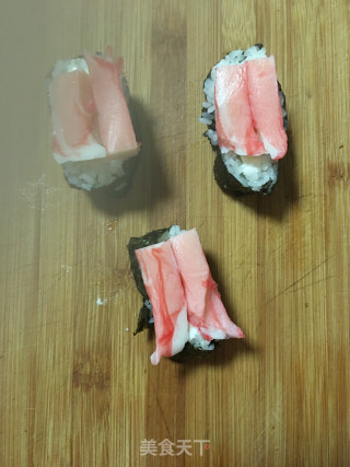 Gunship Crab Stick Sushi recipe