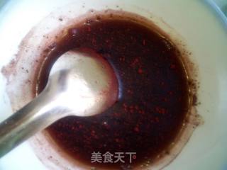 Brown Sugar and Black Sesame Hair Cake recipe