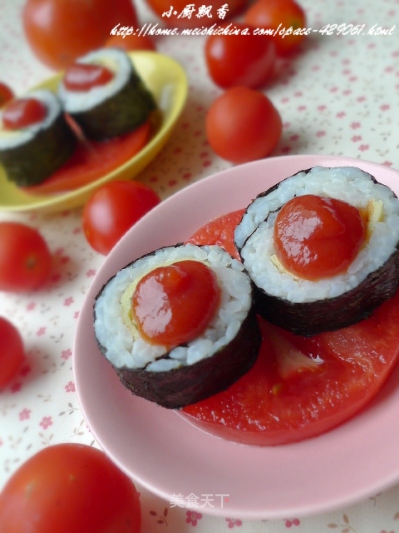 【flower Sushi】----ketchup Sushi recipe