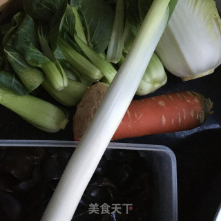 Stir-fried Vegetables with Fungus recipe