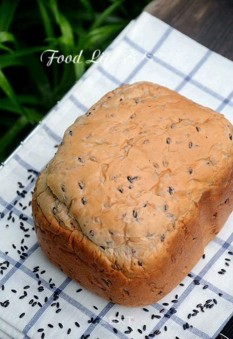 Purple Rice Toast recipe