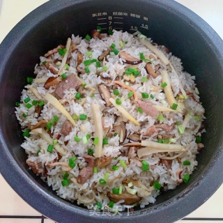 Fried Rice with Bamboo Shoots recipe