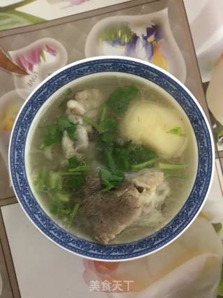 Lao Huo Tong Bone Horseshoe Soup recipe