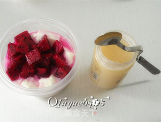 Red Dragon Fruit Yogurt recipe