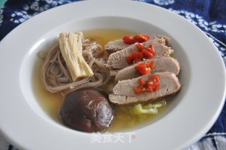 Light and Delicious Japanese Duck Noodle Soup recipe