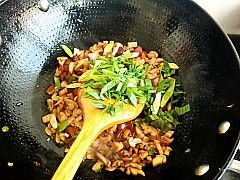 Stir-fried Sausage with Dried Radish recipe