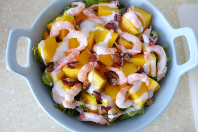 Mango Arctic Shrimp Salad recipe