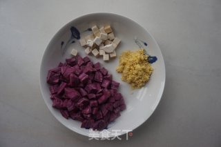 Purple Potato Poria Millet Paste recipe