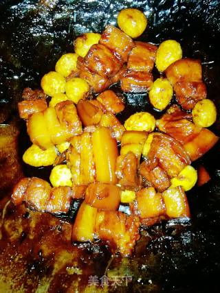 Braised Pork with Quail Eggs recipe