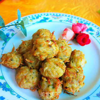 Fried Carrot Balls recipe