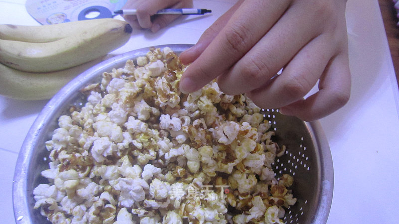 Make Your Own Snack "popcorn" at Home recipe