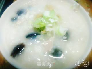 Congee with Preserved Egg and Lean Meat recipe