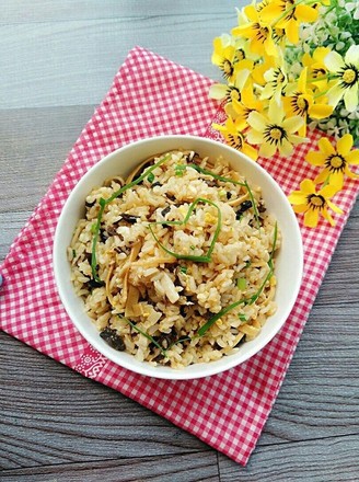 Fried Rice with Three Silky Eggs recipe