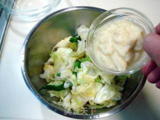 [flower Cabbage] Delicious Cabbage "quick Mix Korean Side Dishes" recipe