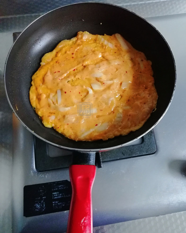 10 Minutes Kimchi Omelette recipe