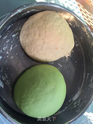 Two-color Steamed Buns recipe