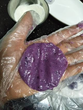 Purple Sweet Potato Coconut Ball recipe
