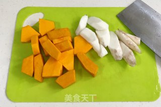 Pumpkin Yam Yogurt Paste recipe