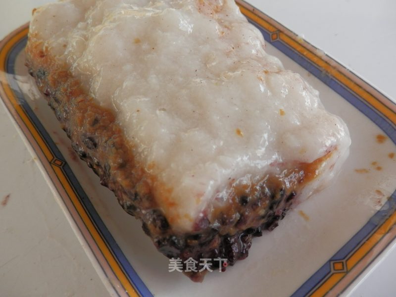 【kaifeng】two-color Cut Cake-purple River Rice Cut Cake recipe