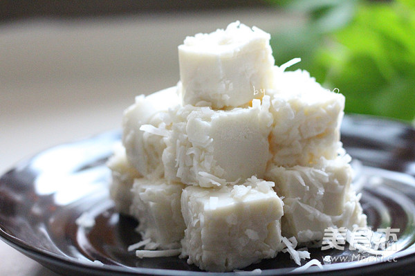 Coconut Milk Cold Cake recipe