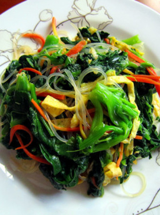 Colorful Spinach Salad recipe