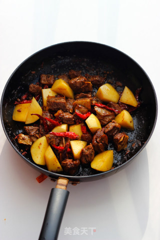 【spicy Potato Beef Brisket】 recipe