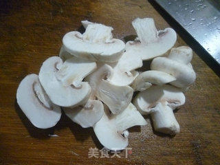 Mushroom Stir-fried Rape recipe