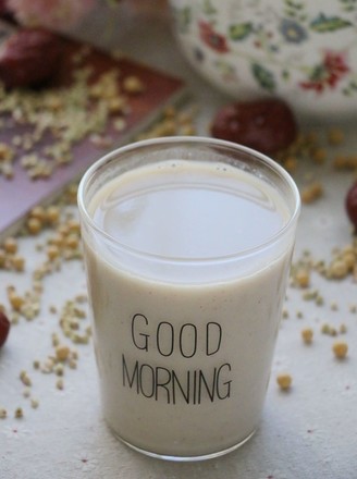 Soy Milk with Buckwheat and Red Dates