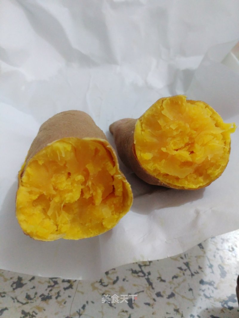 Microwave Baked Sweet Potatoes recipe