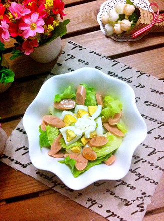 Lettuce and Ham Salad recipe