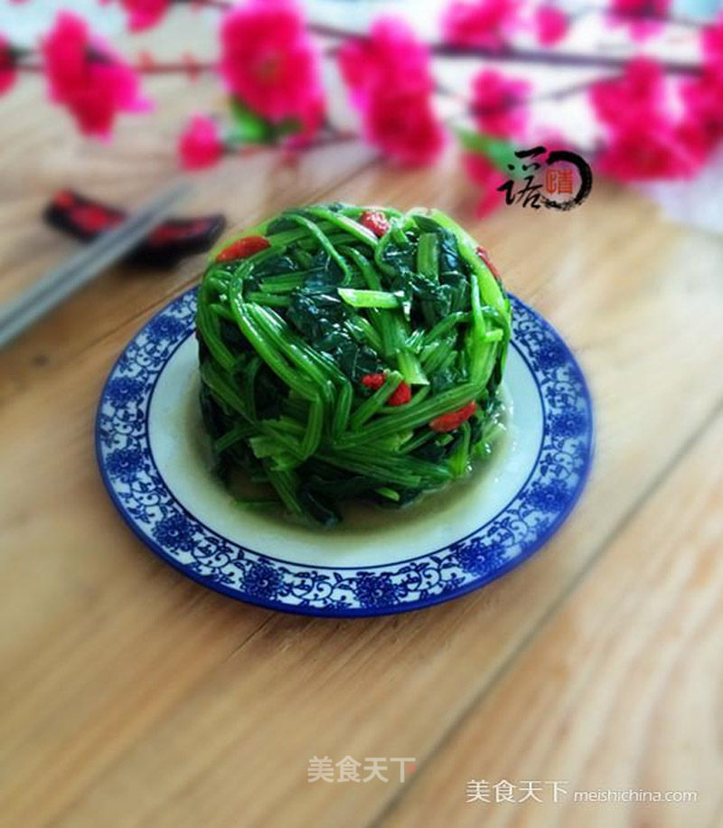Ginger Spinach recipe
