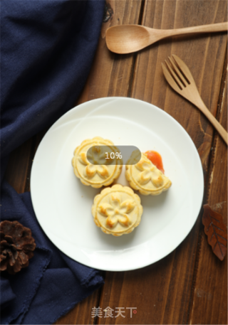 New Mid-autumn Festival ~ Custard Liuxin Mooncake recipe