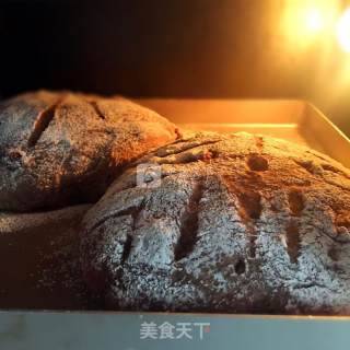 #aca烤培明星大赛#whole Wheat Cranberry Soft European Buns (low Fat and No Kneading) recipe