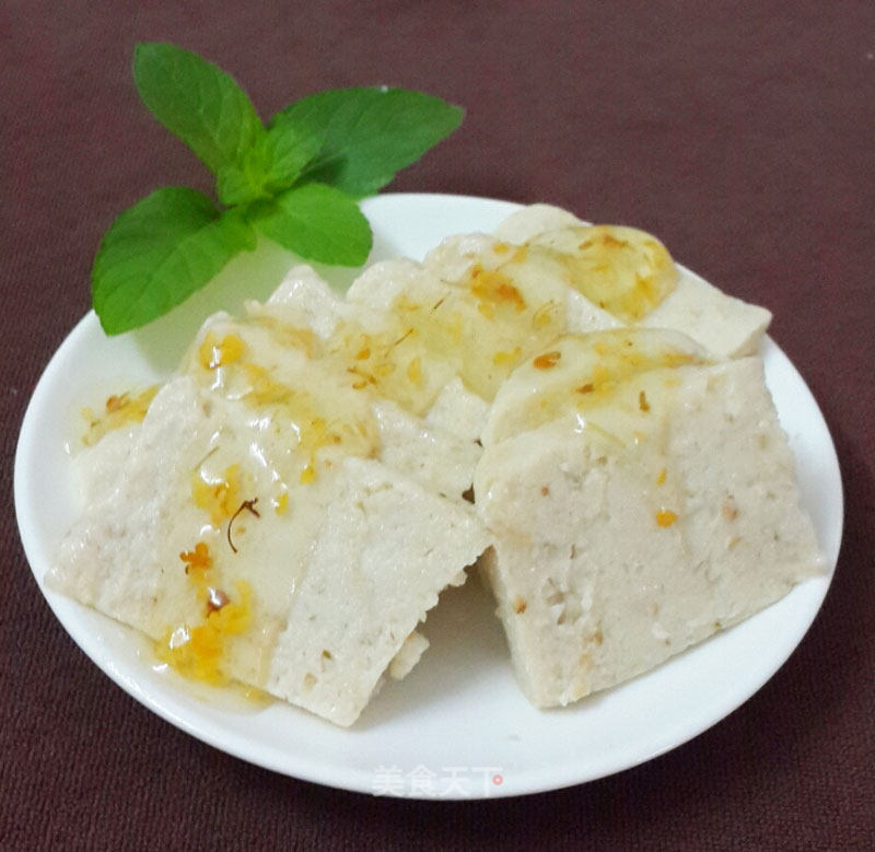 Osmanthus Milky Lotus Seed Cake recipe