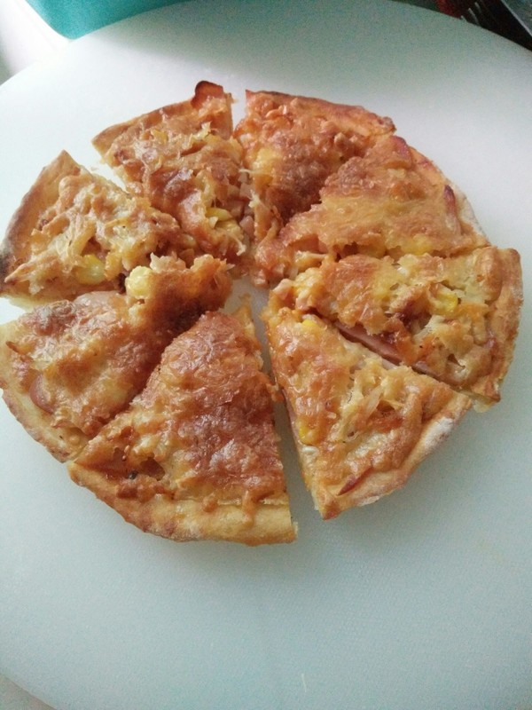 Potato Cake Base Pizza recipe