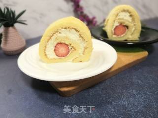 Strawberry Cake Roll recipe