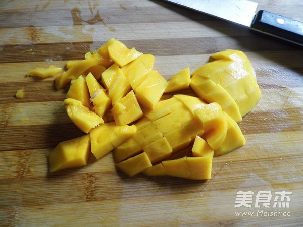 Mango Yogurt Ice Cream recipe