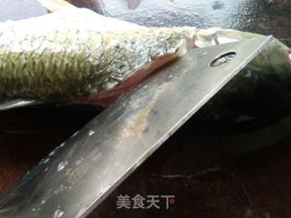 Stewed Grass Carp with Hime Mushroom recipe