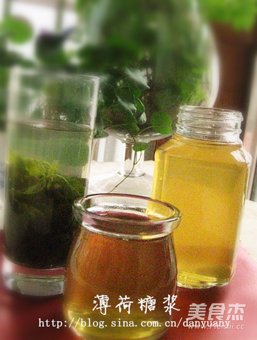 Qingli Throat--fragrant Mint Syrup recipe