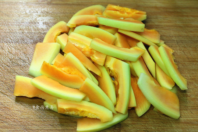 Black Vinegar Papaya Strips recipe