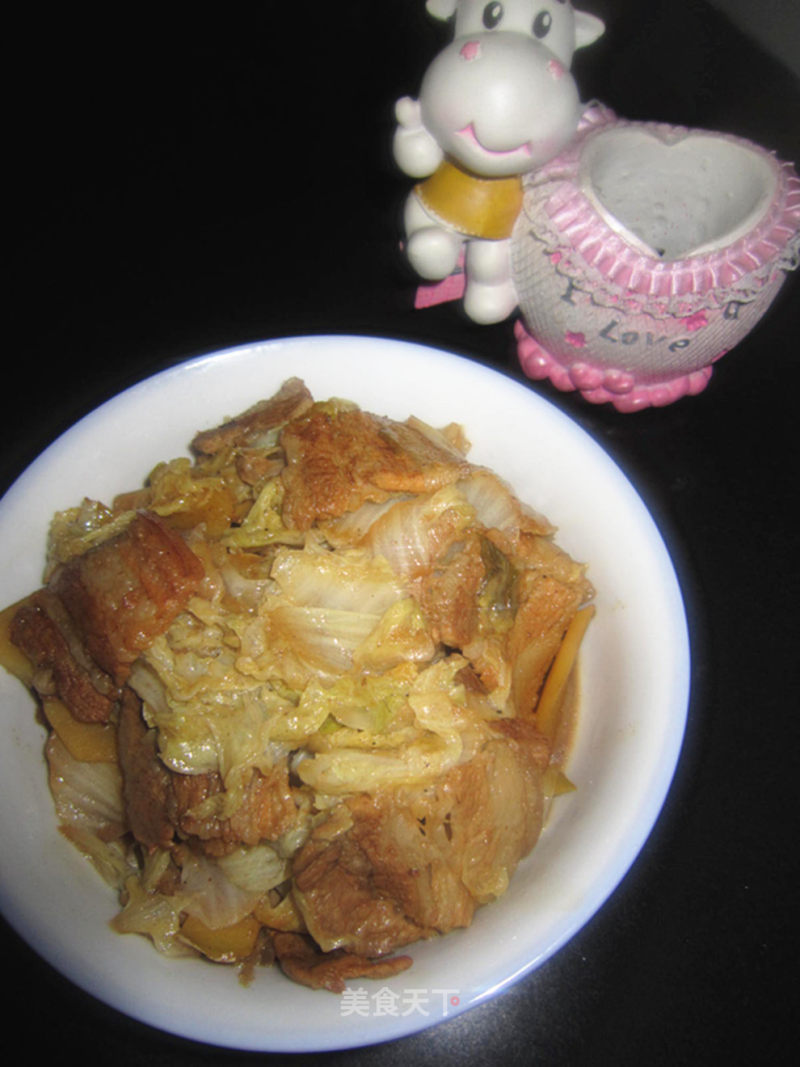 Pork Belly Stewed with Cabbage and Potatoes recipe