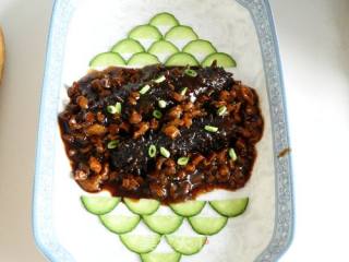 Shandong Cuisine-minced Meat and Sea Cucumber recipe