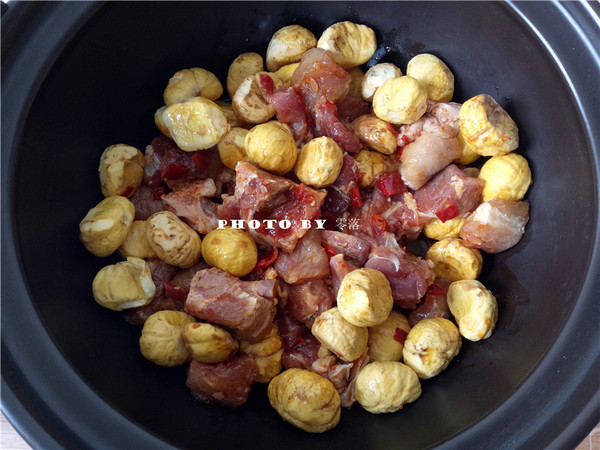 Braised Pork with Chestnut recipe