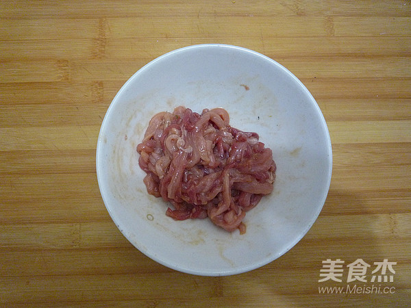 Stir-fried Pork with Water Spinach recipe