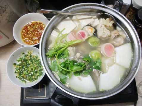 Pork Bone Meatball Hot Pot recipe