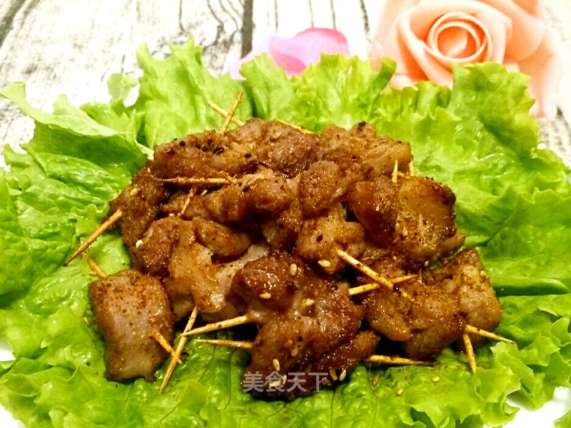 #trust of Beauty#toothpick Meat recipe