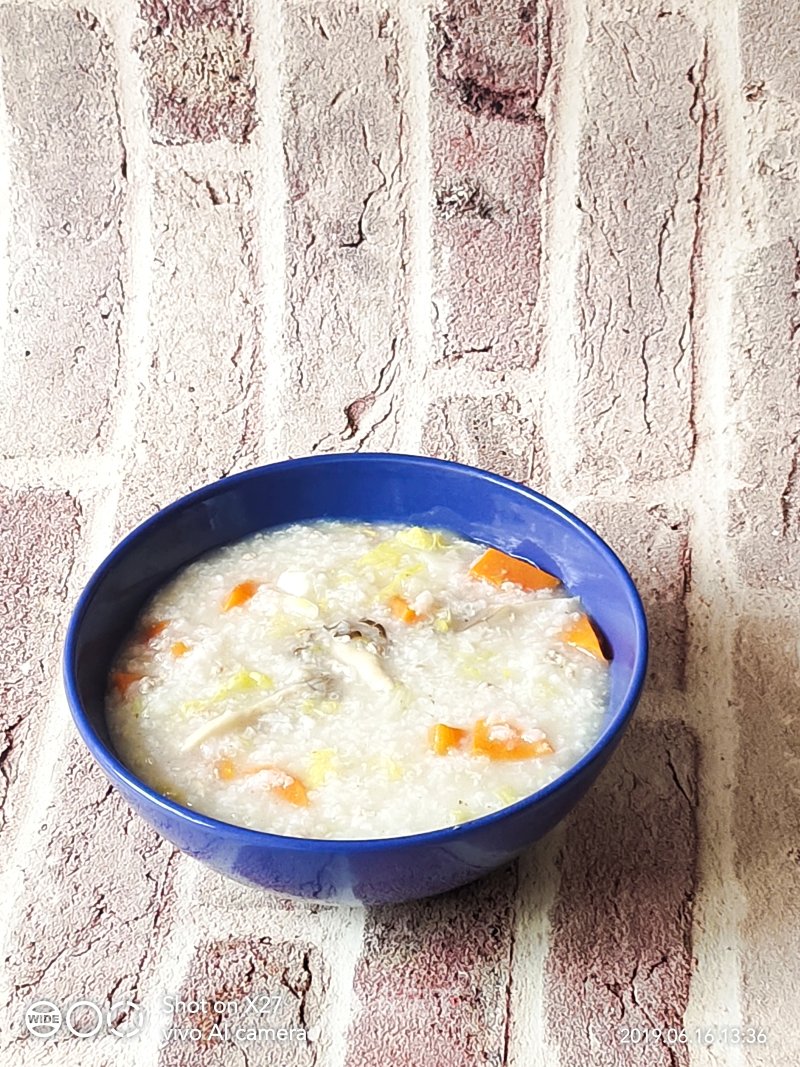 Carrot and Mushroom Porridge