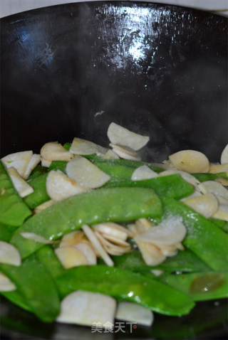 【stir-fried Snow Peas】 recipe