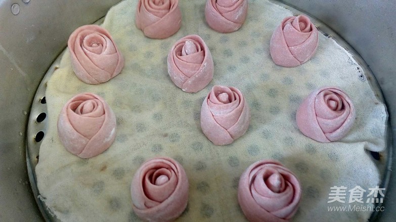 Dragon Fruit and Rose Buns recipe