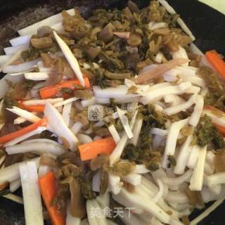 Tofu Fried Rice Cake recipe